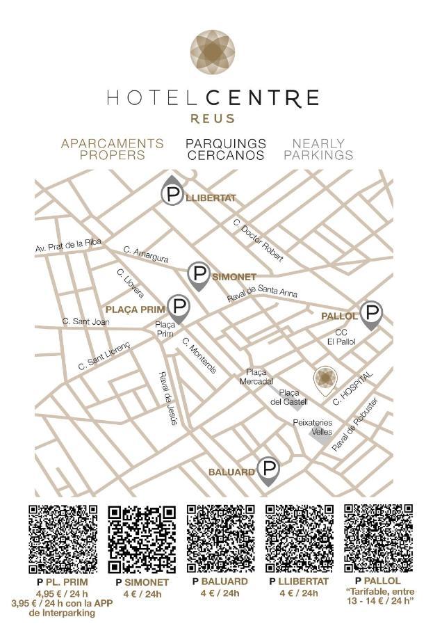 Hotel Centre Reus Dış mekan fotoğraf